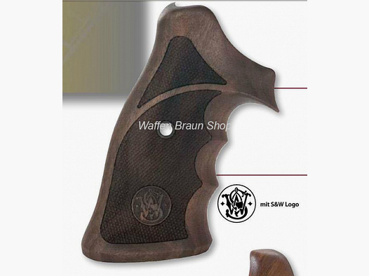 KN Nill-Griff 686 rb mit S&W Logo K/L-Rahmen