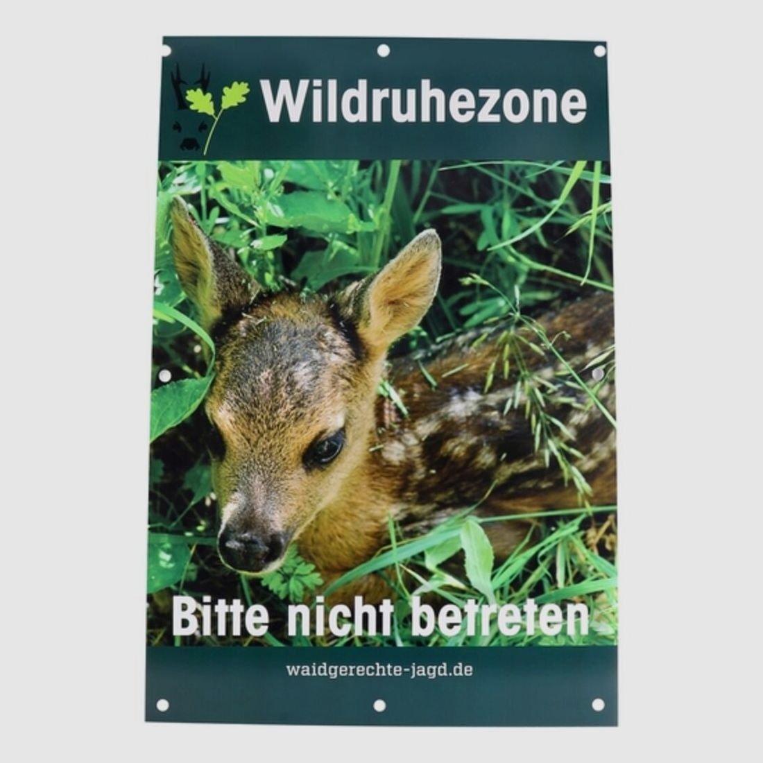 Waidgerechte Jagd Hinweisschild Wildruhezone - 3er-Pack, Bild 2 von 5