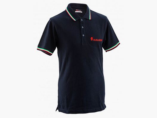 Fabarm Poloshirt Korte Mouwen Marineblauw T.M