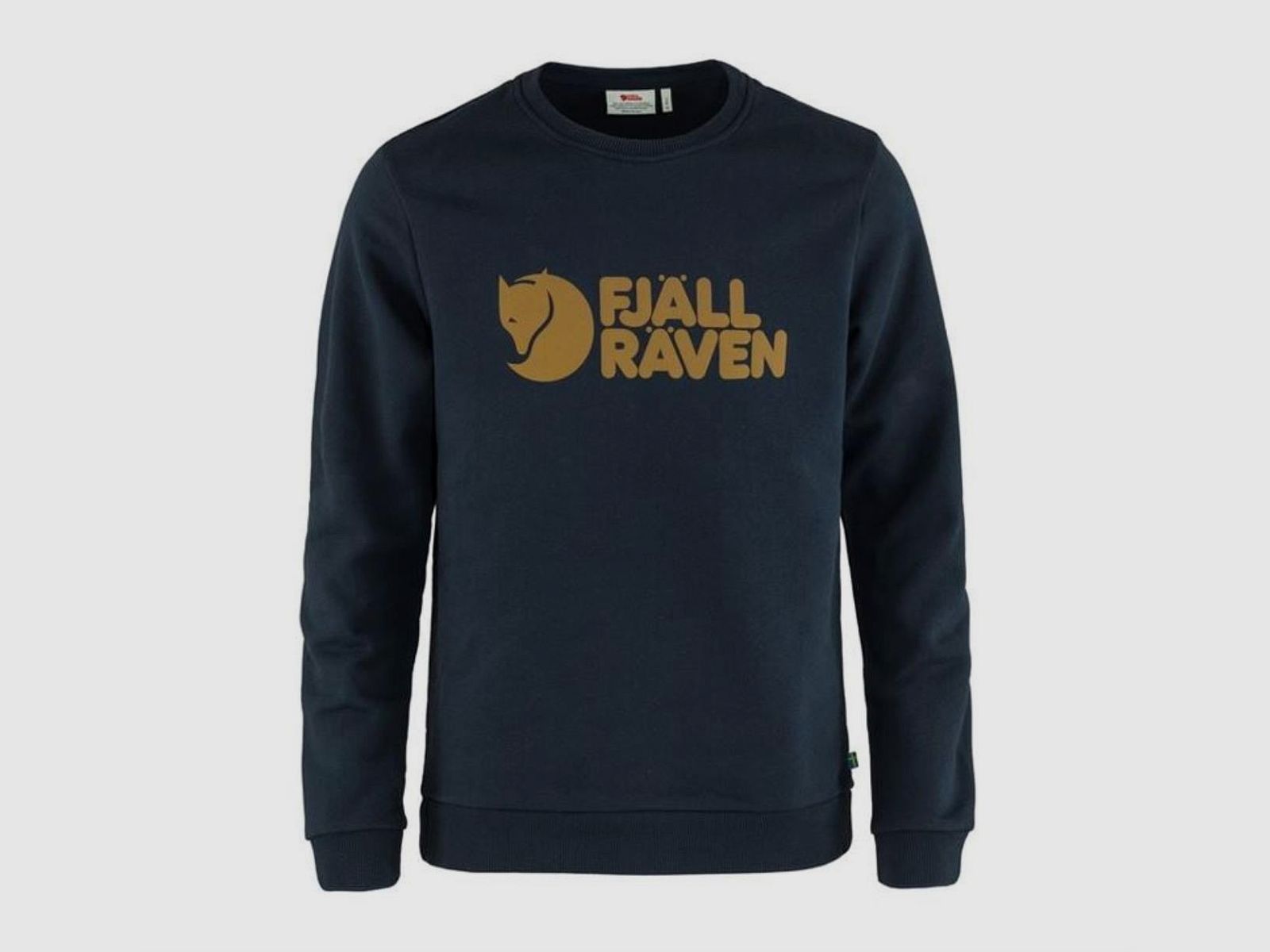 Fjällräven Logo Sweater Dark Navy, billede 6 af 6