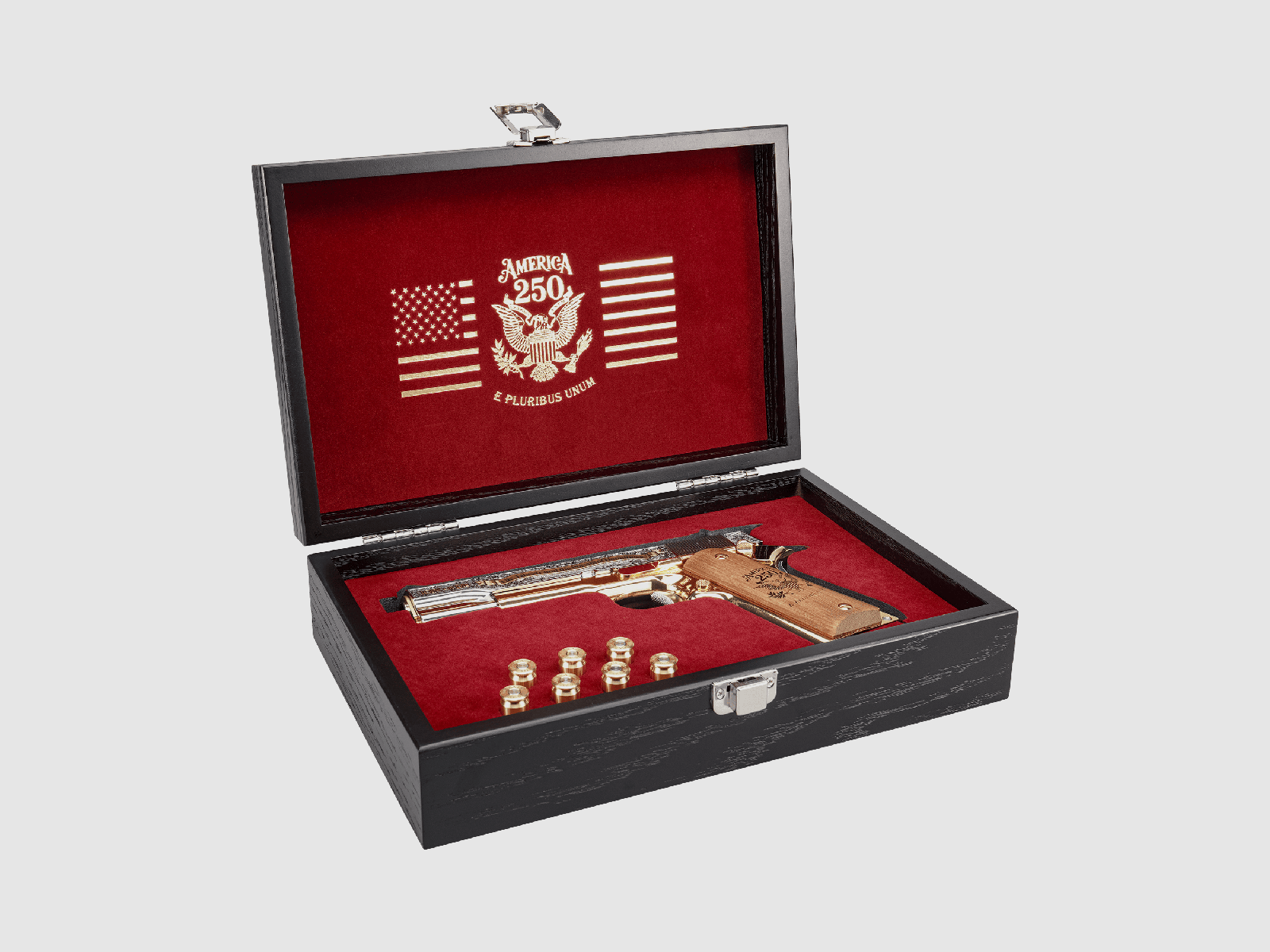 GPM1911 America's 250th Edition Gas Blow Back Pistol – Gold / Silver -F- | G&G, image 9 of 11