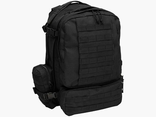 MFH Rucksack Tactical-Modular 45 Liter Schwarz