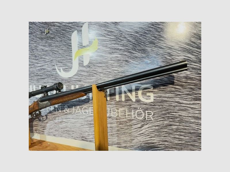 Krieghoff Drilling, Zeis Jagd 4 SEM; 8x57IR 16/70