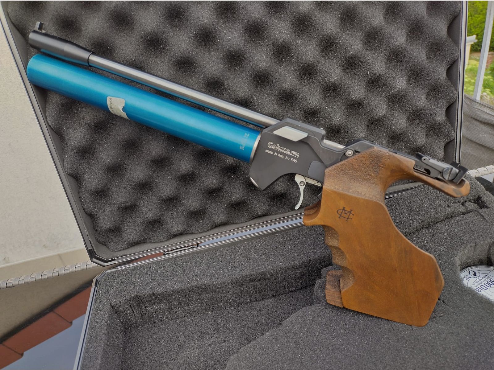 Gehmann AP 609 Match Luftpistole mit Koffer