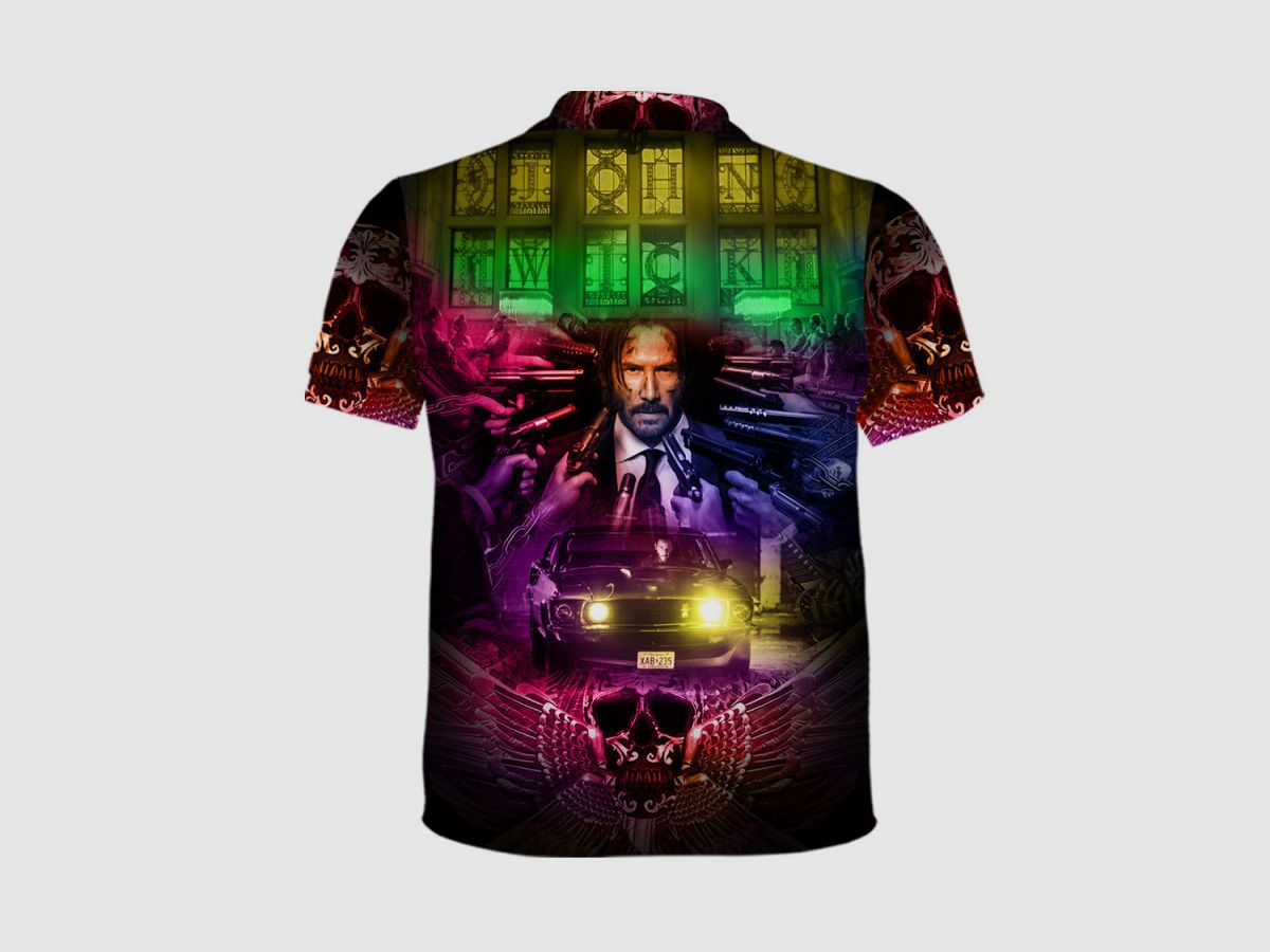 DED John Wick T-shirt, tamaño: 3XL, Tipo de ropa: Regular (Hombres), imagen 2 de 3