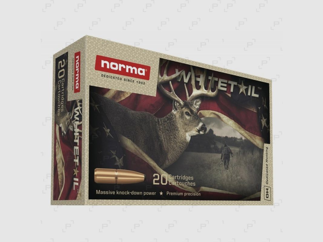 Box mit 20 Patronen NORMA WHITETAIL Kaliber .280 REM - 150G