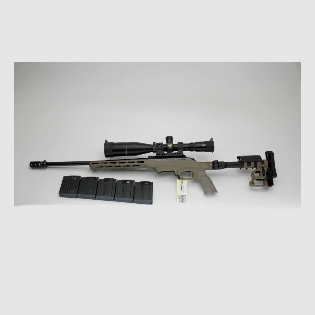 Rep. Fucile Tikka T3X CTR con calcio MDT Timney Trigger, Athlon 5-25x56 ZF .223Rem