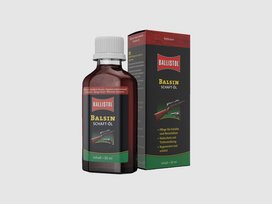 BALLISTOL BALSIN FOR STOCKS AND GRIPS BROWN REDDISH 50 ML, image 2 of 2