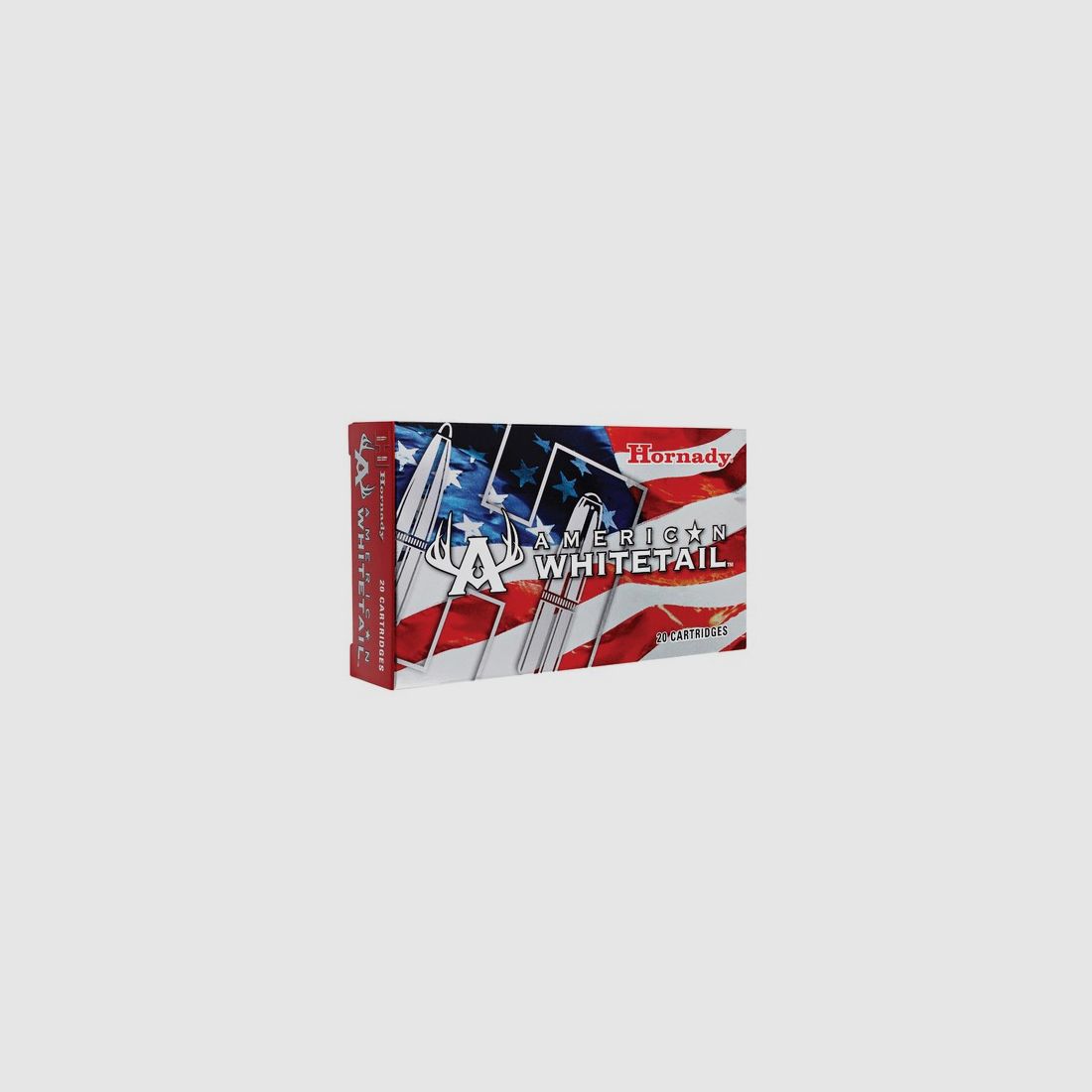 HORNADY8053 AMERICAN WHITETAIL AMMO .270 WIN 130GR INTERLOCK