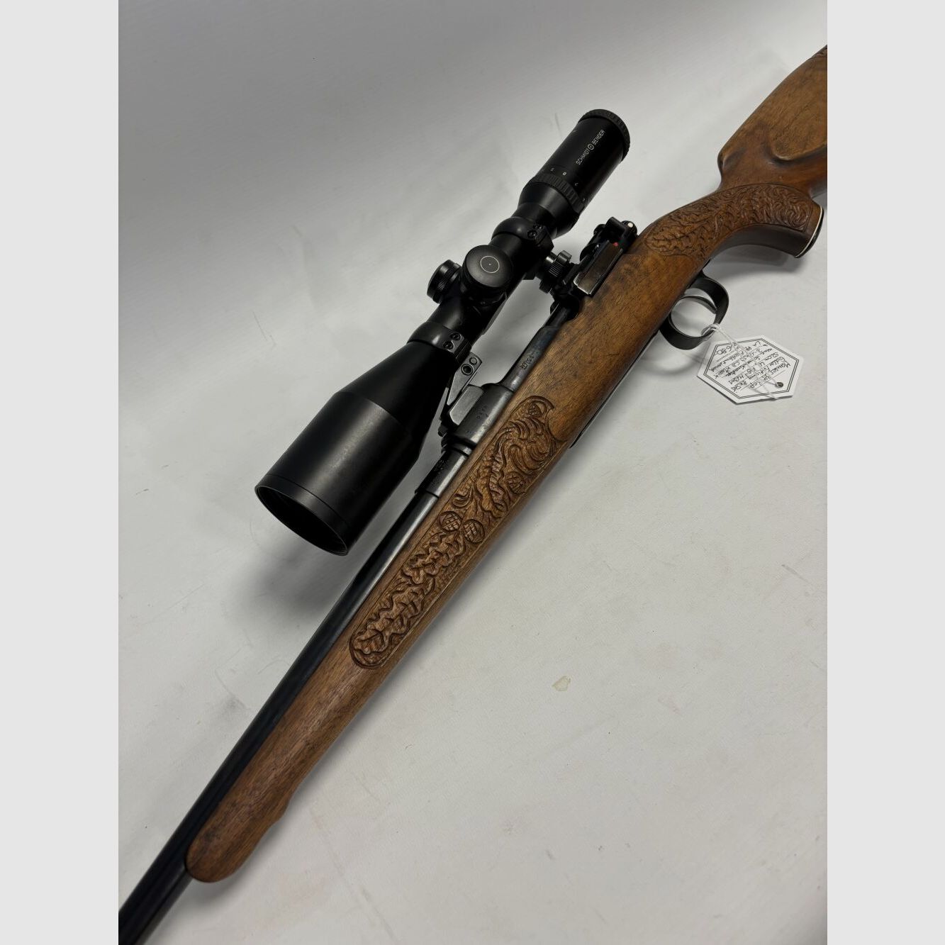 Mauser 98 Geller Fertigung,SM mit 3-12x50 S&B Klassik L44,Fischhautverschneidung