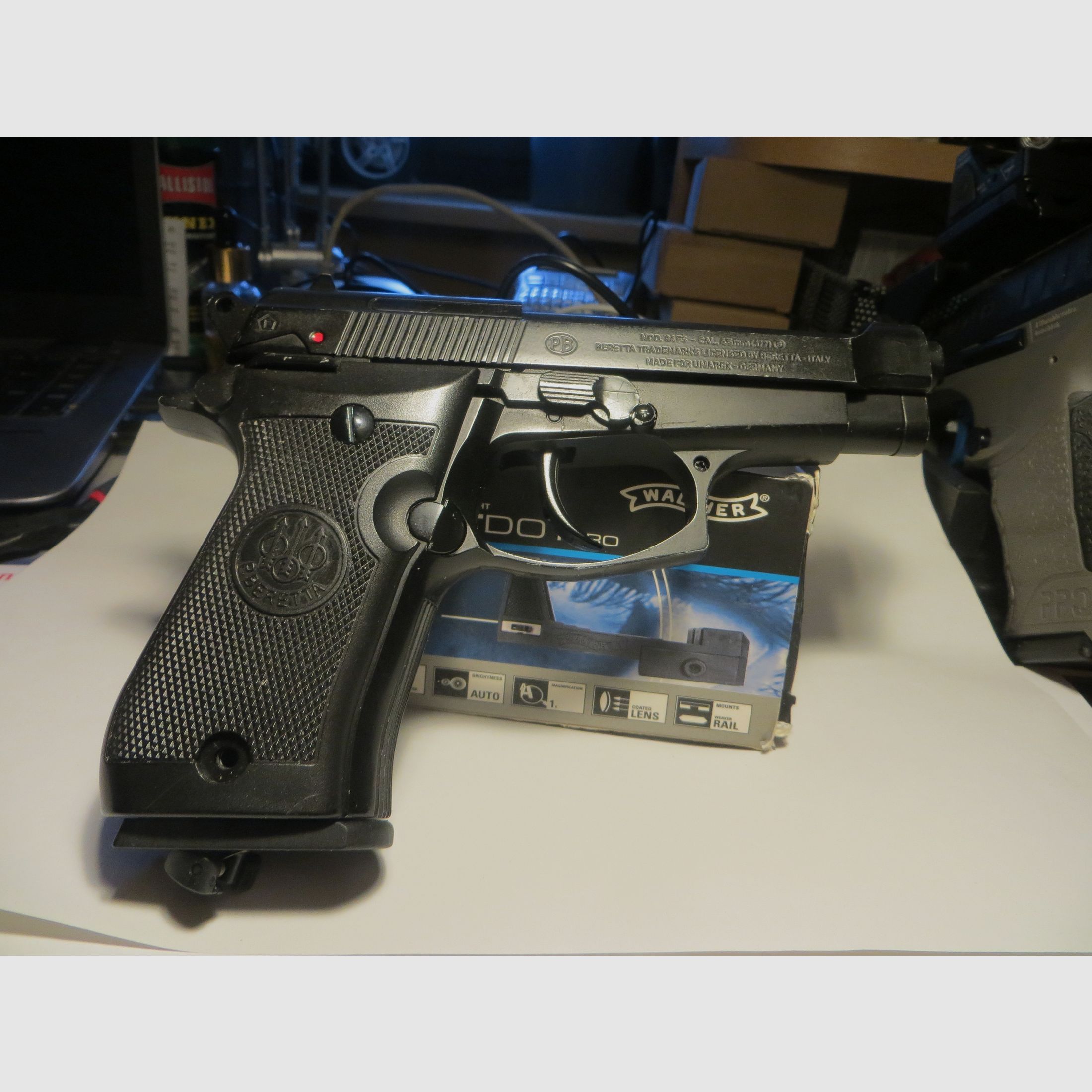 BERETTA 84 FS CO2 4,5BB difettoso