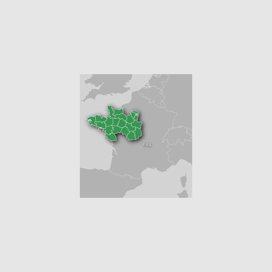 Topo Frankreich V6 Pro Nordwest