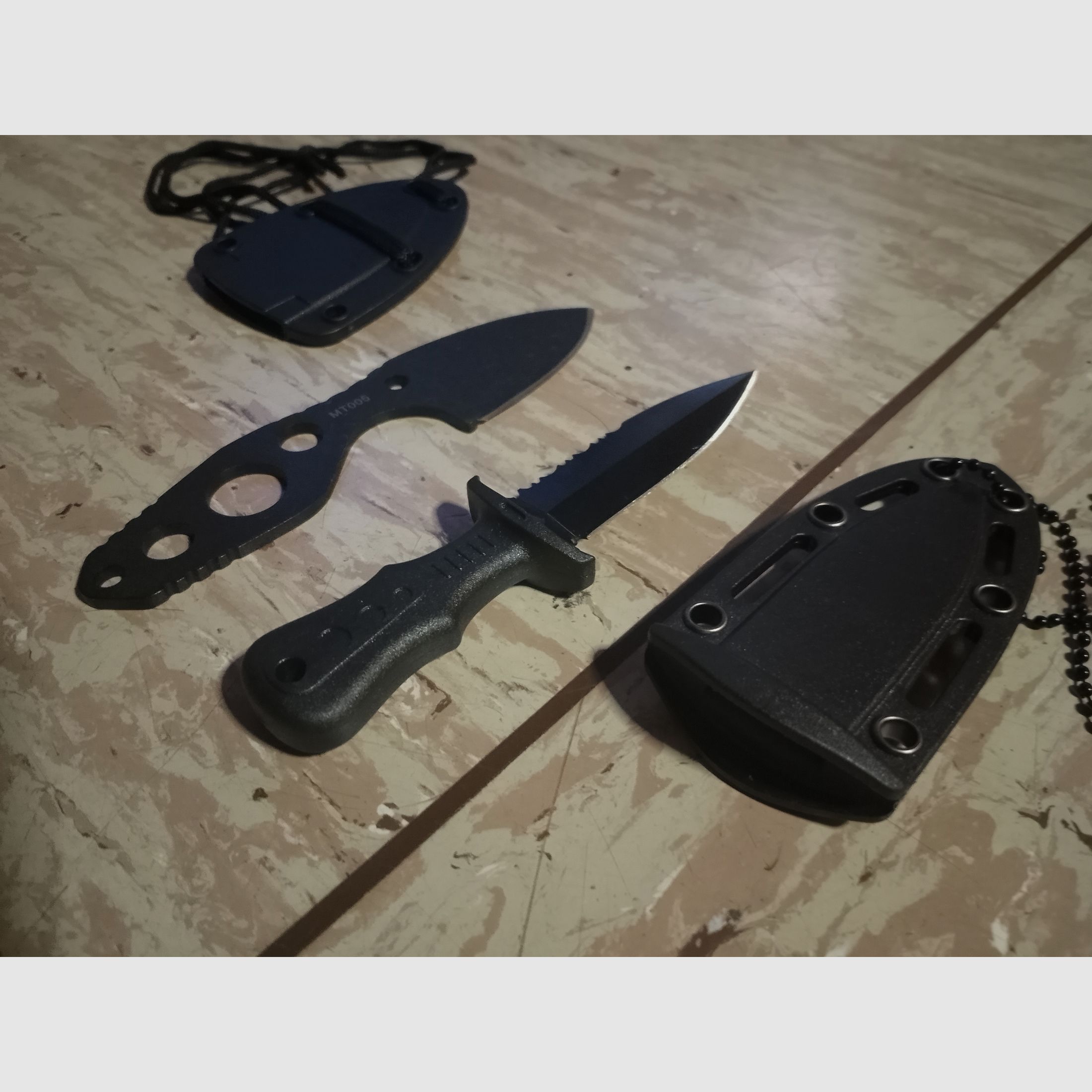 2 x Pocket Knife Mini Messer Umhängemesser Halsschmuck kleine Angelmesser Outdoor Taschenmesser neu Mini Allrounder Brieföffner 