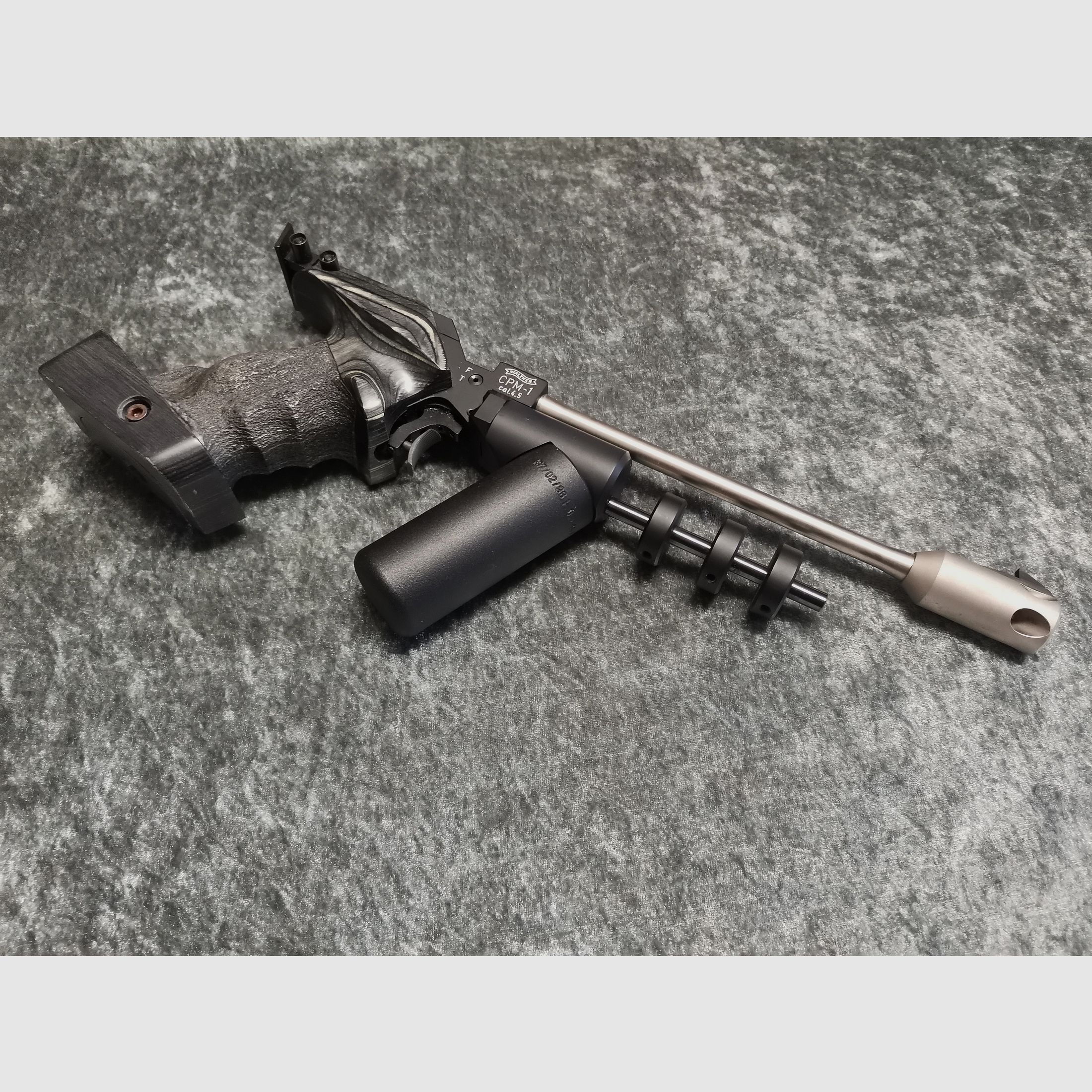 Walther CPM1 Luftpistole CO2 Matchpistole 4,5mm Diabolo