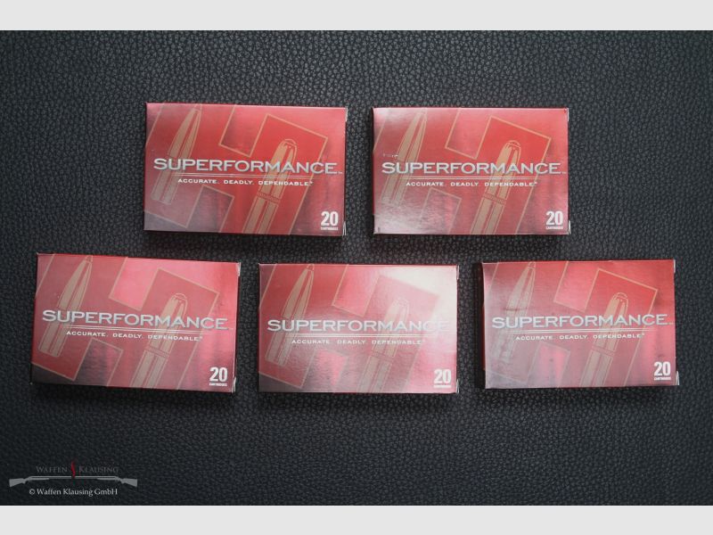 100 Schuss 35 Whelen 200Gr. Hornady Superformance alles ein Los