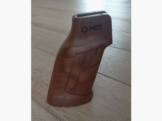 MDT Pistol Grip Wood / Walnut Wood Pistol Grip (AR15 Interface) – like new