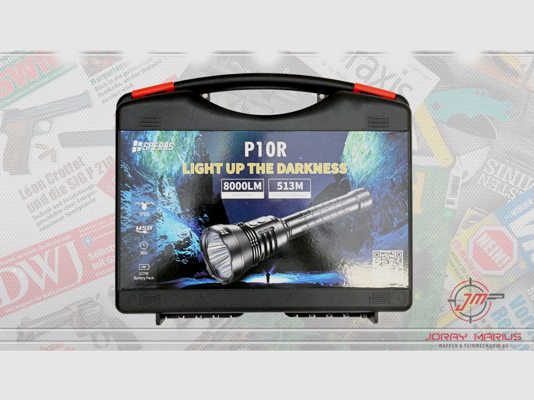 Speras P10R lampe de poche LED, 8000 lumens, image 2 sur 2