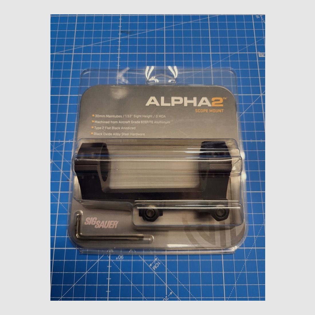 Sig Alpha 2 Cantilever Zielfernrohr Montage 30mm inkl. Red Dot Adapter 