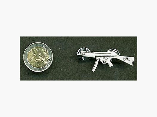 HK MP 5 als Metall-Anstecker