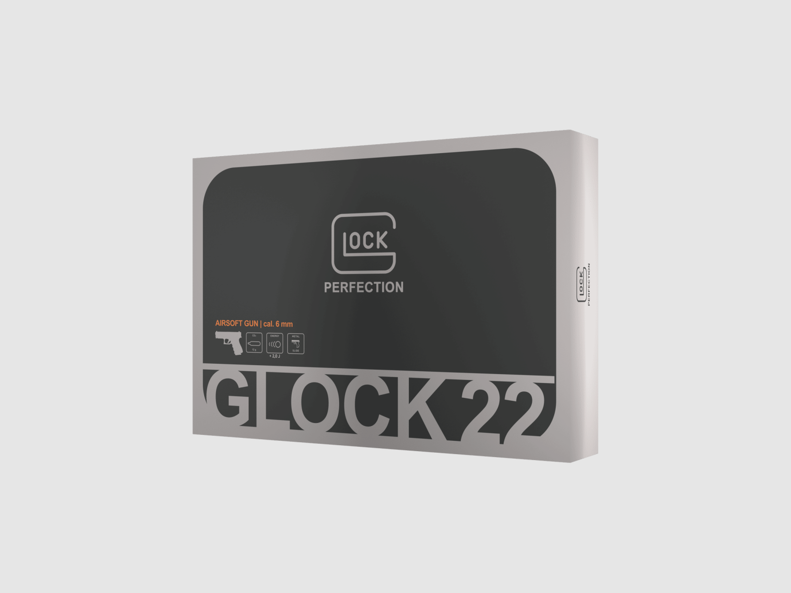 Glock 22 mit Metallschlitten CO² Schwarz - VfC, Bild 4 von 6