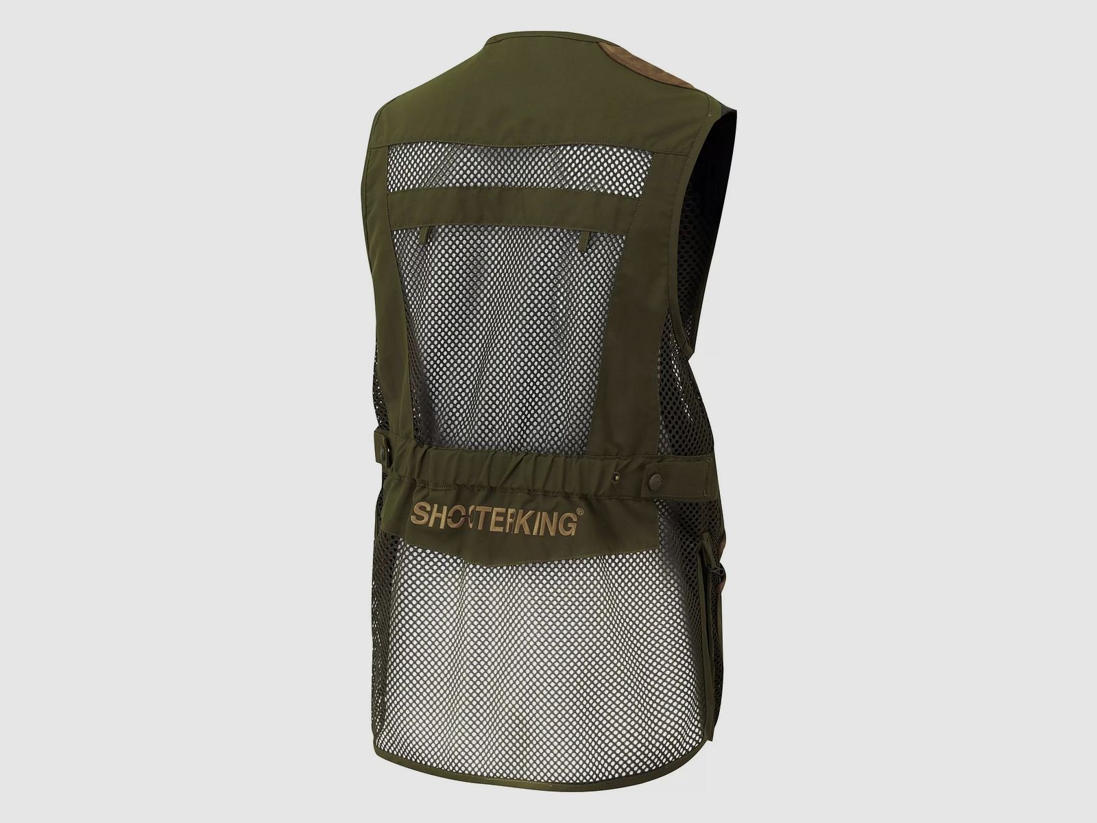 ShooterKing clay shooter zomer schietvest groen, afbeelding 2 van 2