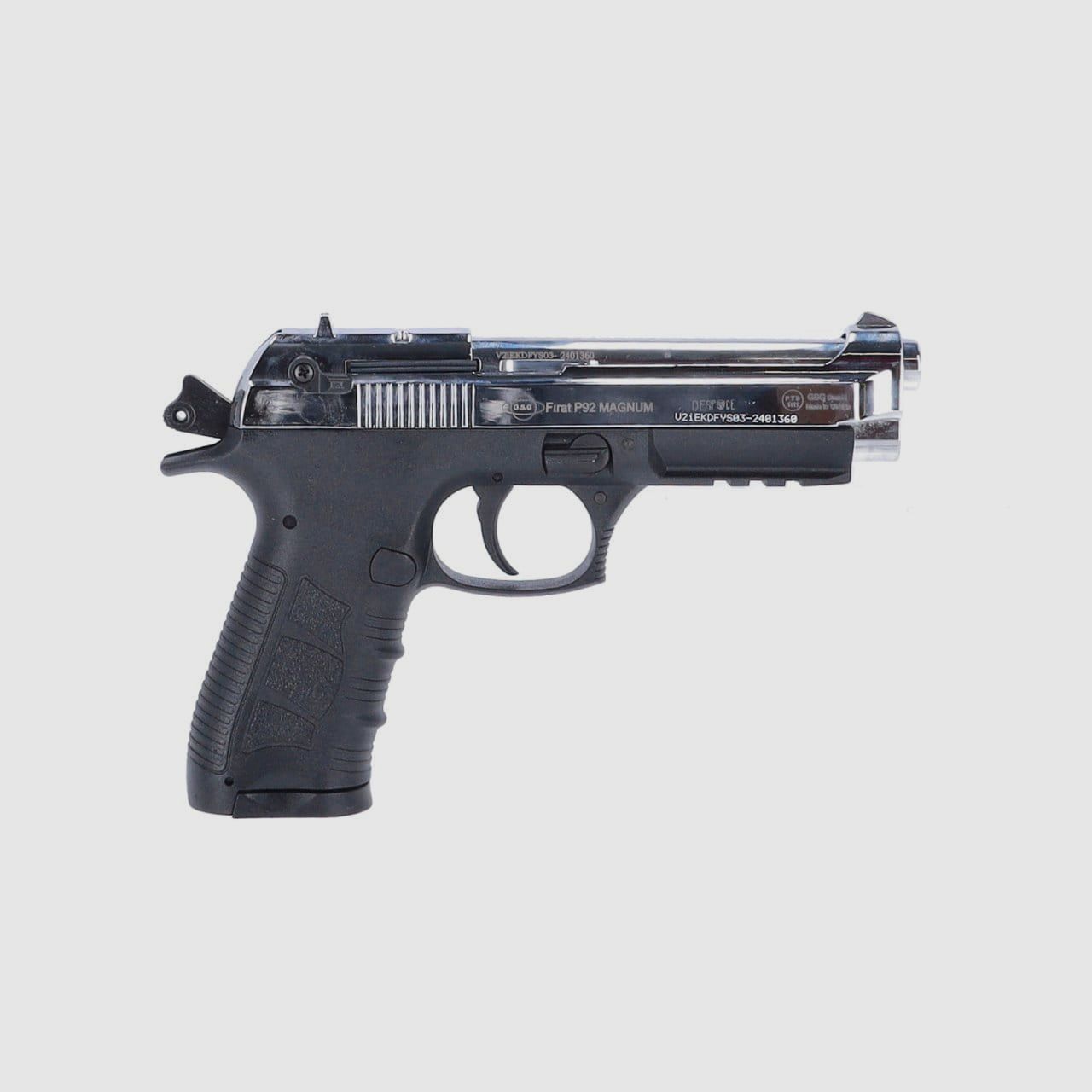 Ekol Firat P92 Magnum Chrom 9 mm P.A.K Schreckschuss Pistole