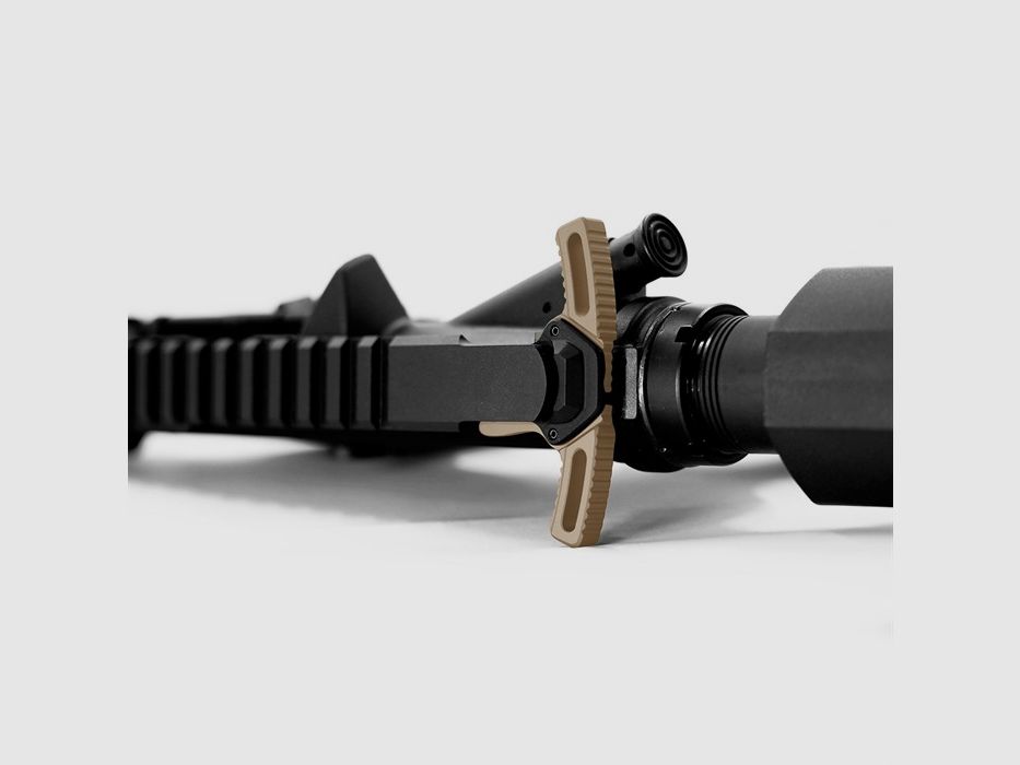 BREEK ARMS – AR-15 WARHAMMER MOD2 AMBIDEXTROUS CHARGING HANDLE FDE, Bild 1 von 2