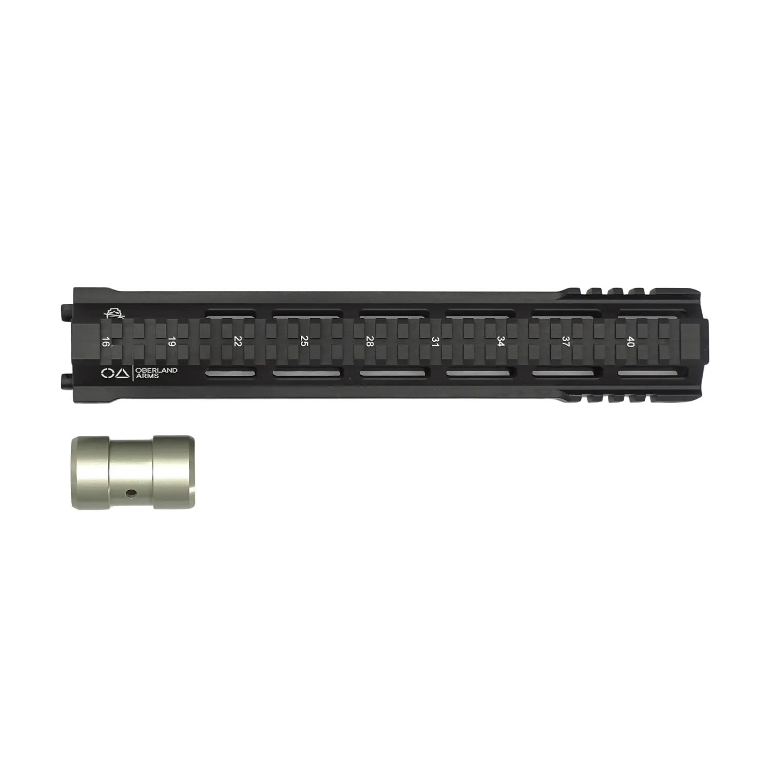 OA Modular Duty Rail Handguard / garde-main, M-LOK/Picatinny - 15,5" / 394 mm noir, image 2 sur 7