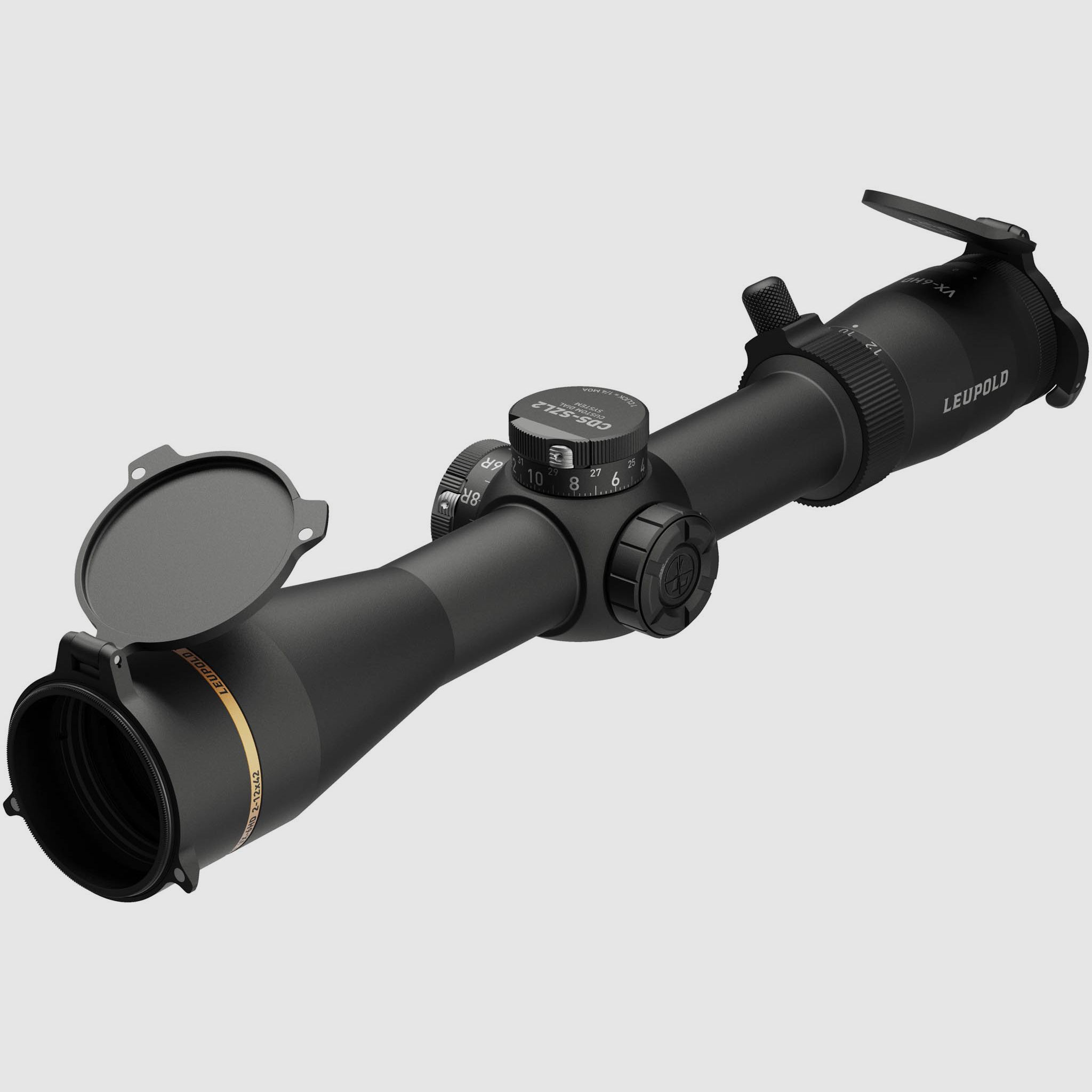 LEUPOLD VX-6 HD Gen2 2-12X42mm CDS-ZL2 Illum. Firedot Duplex 30mm, image 5 sur 8