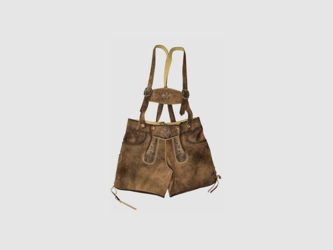 Almgwand Damen Lederhose Capri Oktoberfest 38