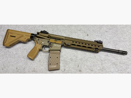 HECKLER & KOCH MR223 RAL8000 mit 14,5" Lauf Kaliber .223 Remington