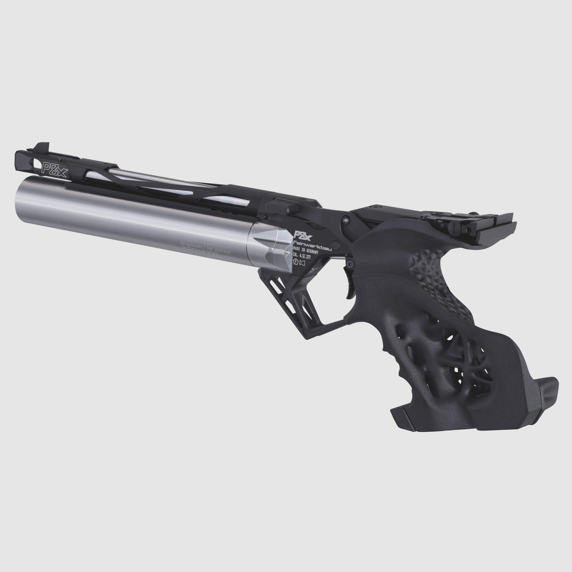 Pistolet à air Feinwerkbau P8X droit taille M Mesh, image 5 sur 5