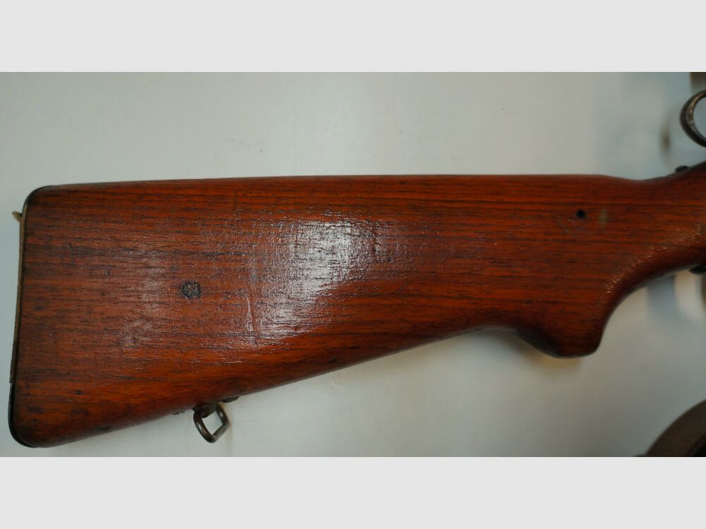 Waffenfabrik Bern Repetierbüchse W+F Bern Schweizer Langgewehr G96-11 Kal.7,5x55swiss mit Diopter und Korntunnel