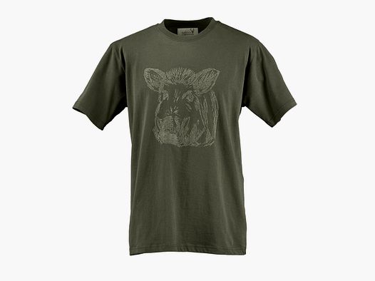 Hubertus Men's T-Shirt Boar Hunting