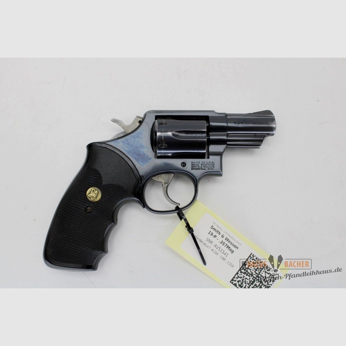Revolver S&W Smith & Wesson Mod 19-P Kal. .357 Mag 2,5\" Lauf