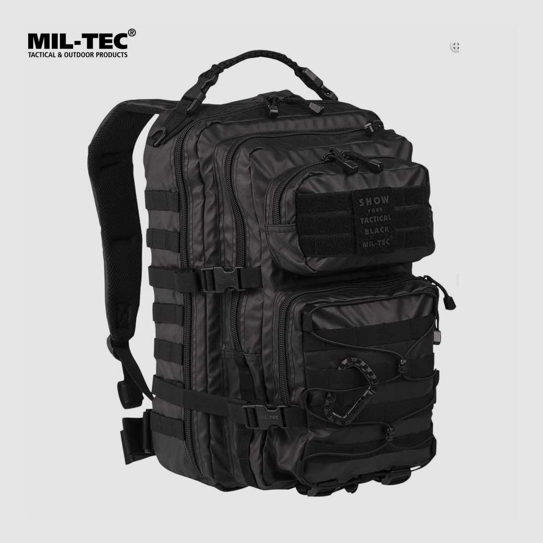 MIL-TEC US ASSAULT PACK LARGE TACTICAL BLACK
