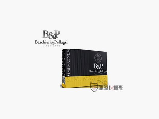 25 Cartucce B&P Semi Magnum 32G Cal 20/70