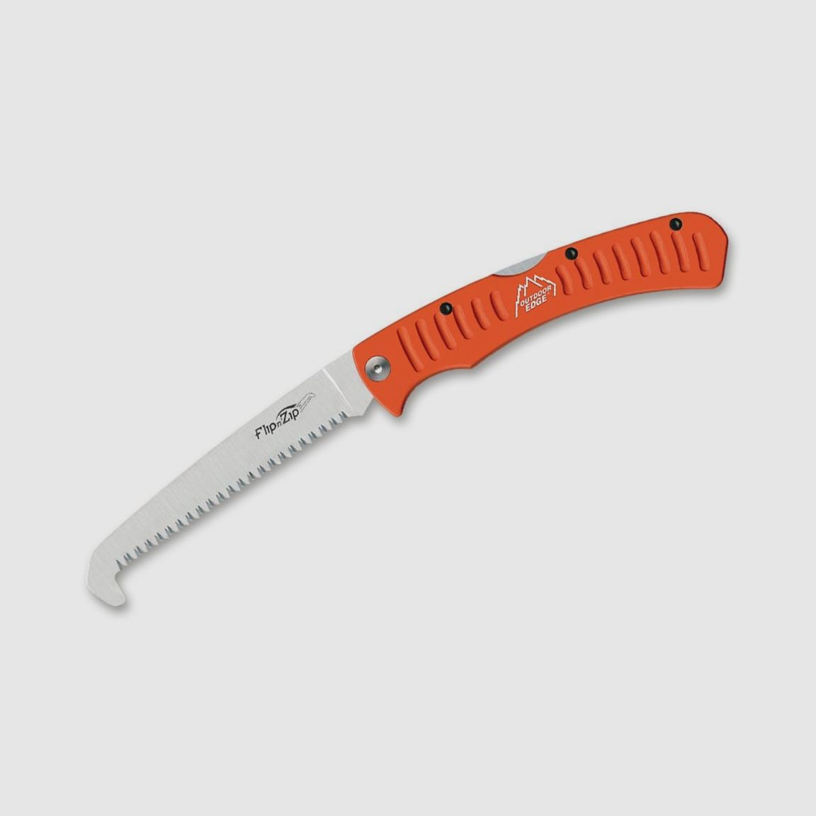 Klappsge mit hochwertigem Etui Flip n' Zip Saw Orange Sge