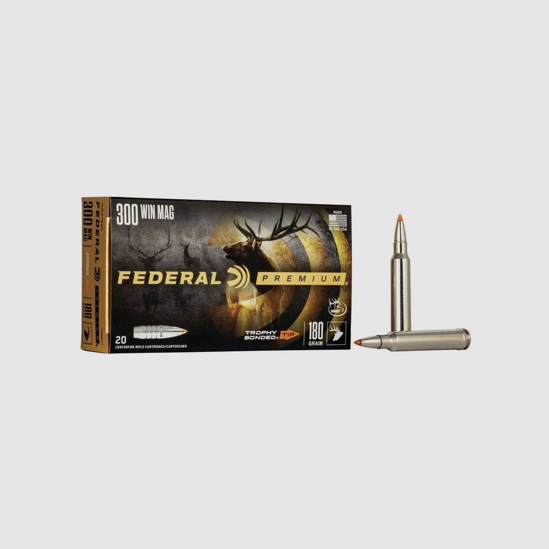 Federal Trophy Bonded Tip .300 Win. Mag. 10.7g, image 1 sur 2