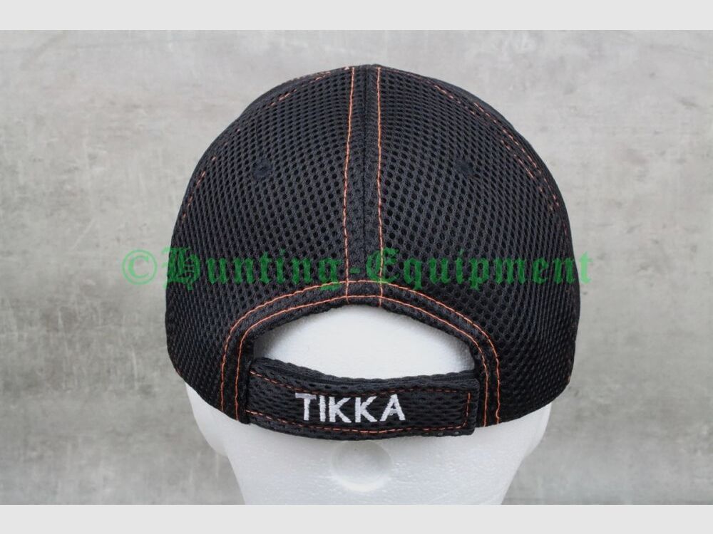 Tikka Cap Black Mesh