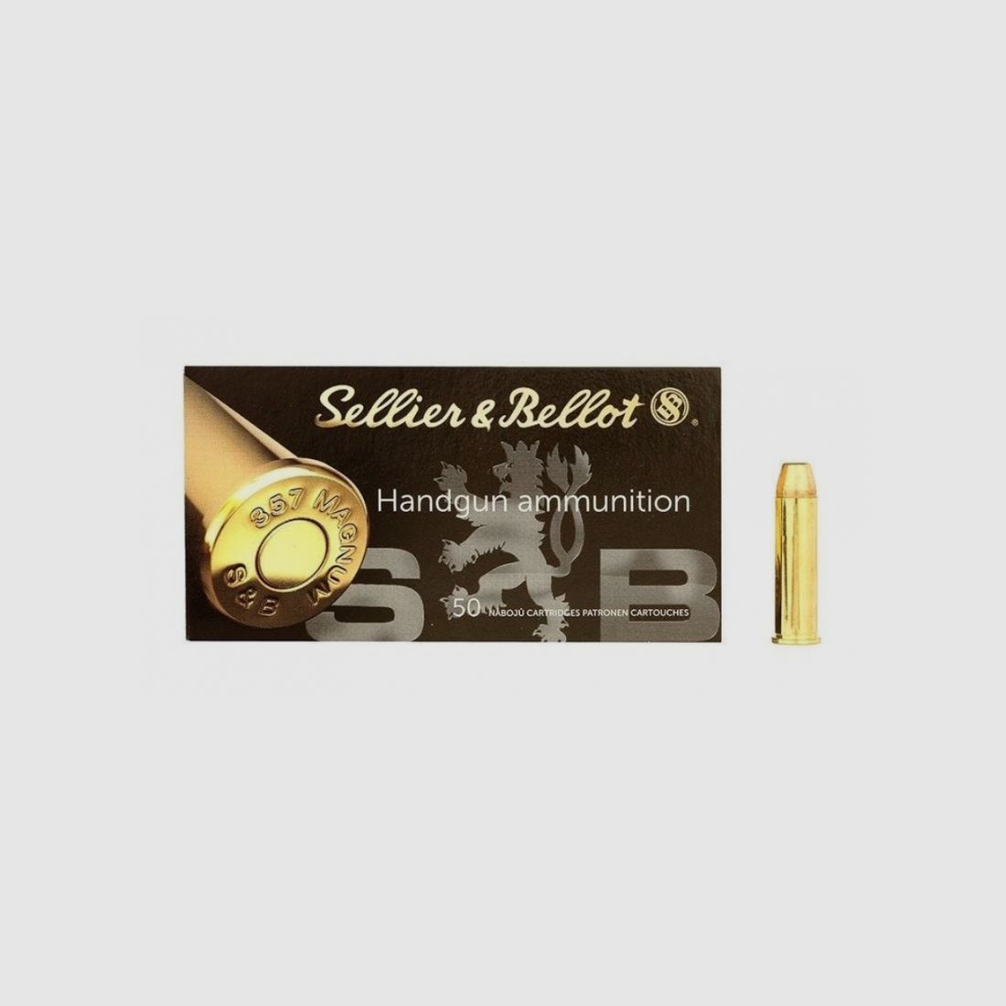 Sellier & Bellot .357 Mag 158gr FMJ 50 Stk.