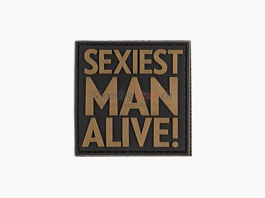 JTG Sexiest Man Alive Patch Black