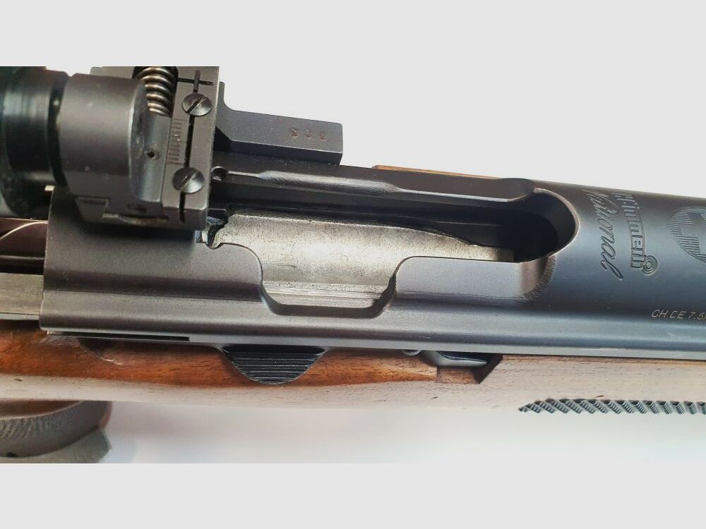 Hämmerli single-shot rifle Hämmerli National 300 meter match rifle - K31 system - 7.5x55
