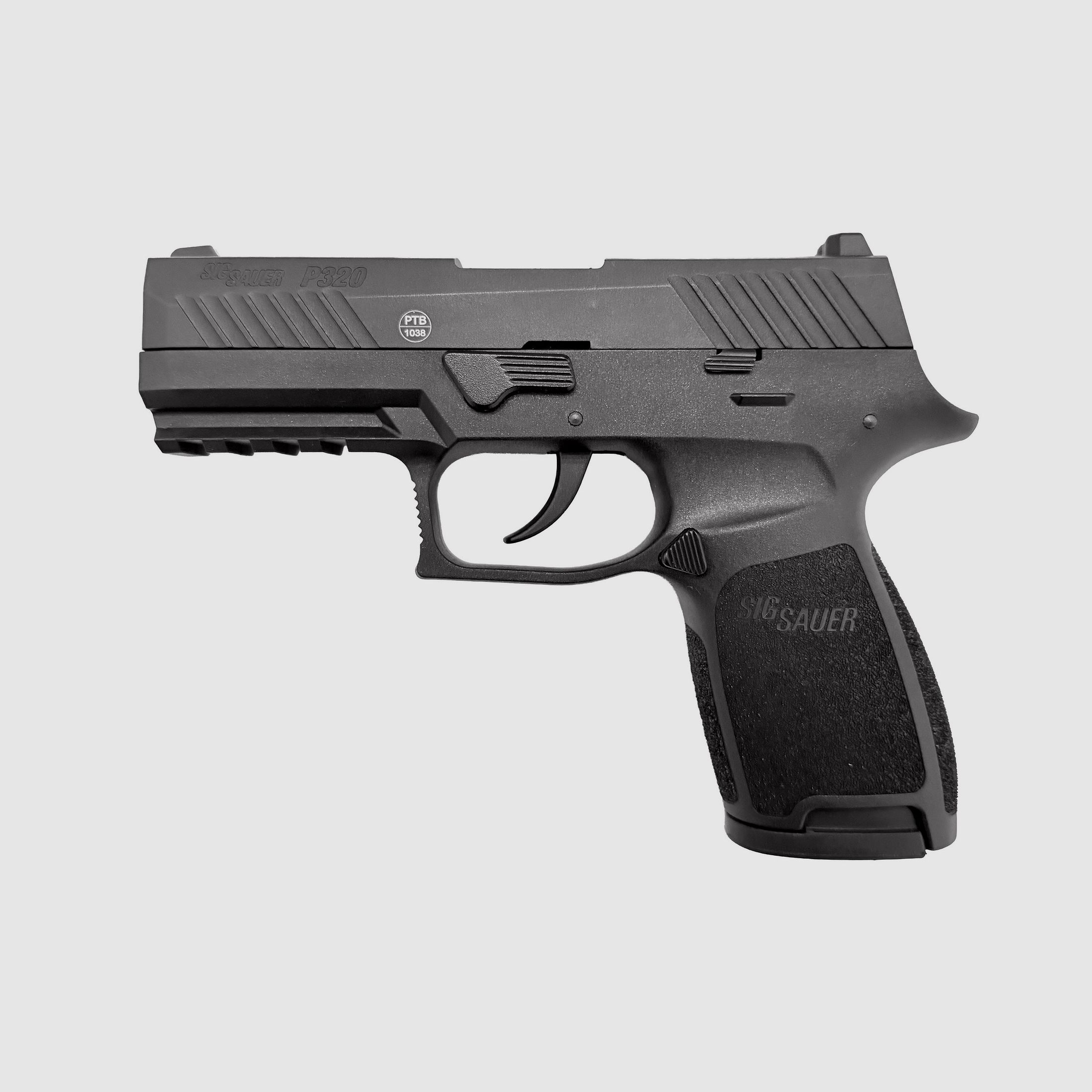 Sig Sauer P320 Schreckschuss Pistole 9mm P.A.K. Schwarz - Neuwertig