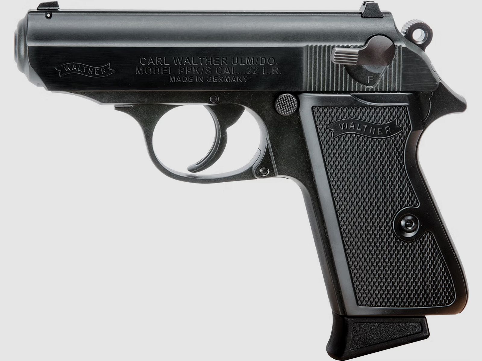 Walther Pistool PPK/S Geblauwde 10 Schoten – .22 l.r.