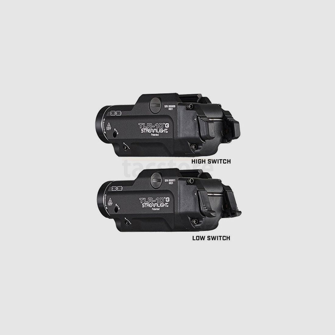Streamlight TLR-10 G Tactical LED Illuminator & Laser - Black, image 2 of 3