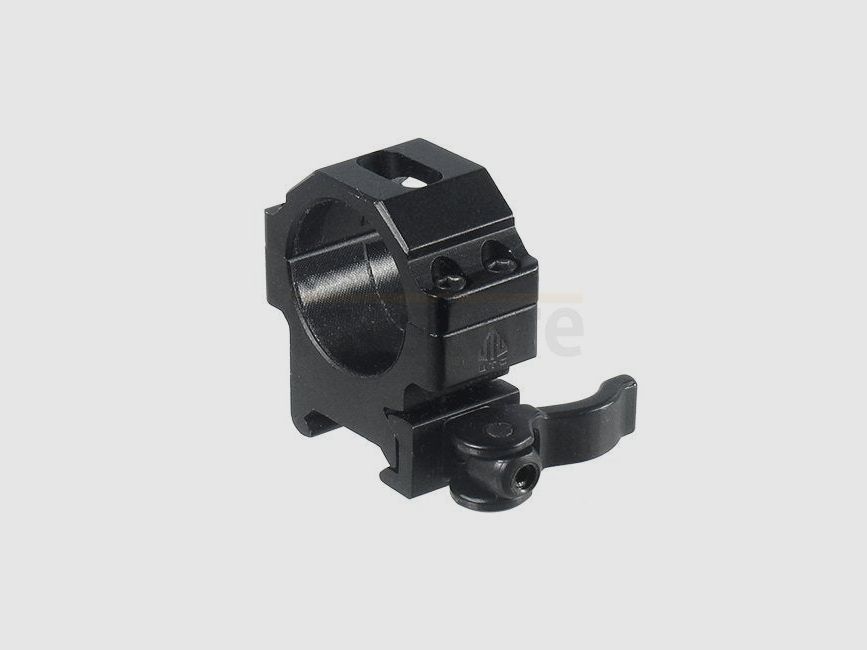 Leapers 30mm QD CNC Mount Rings Low