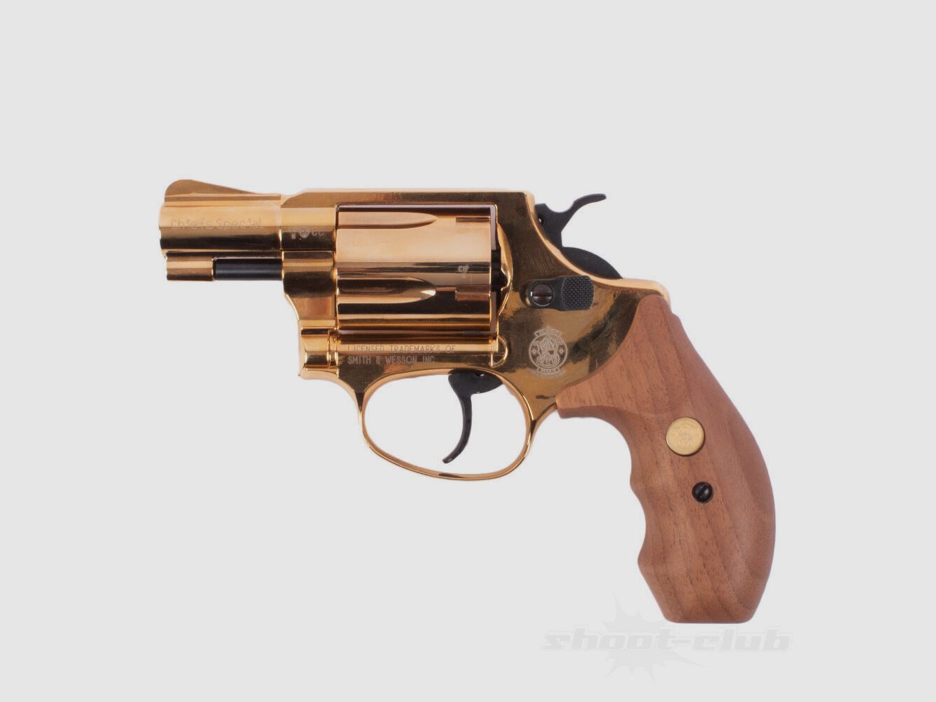 Smith & Wesson Chiefs Special Gold Schreckschuss Revolver 9 mm R.K.