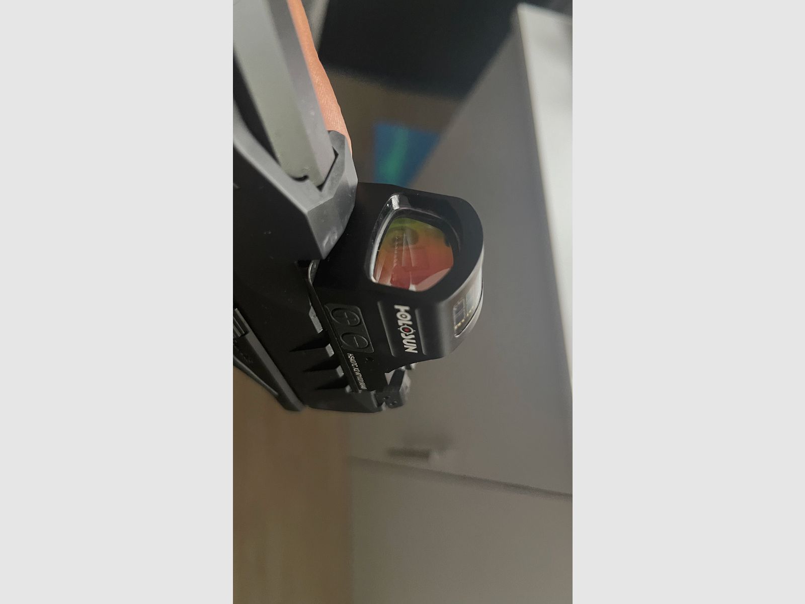 Holosun 407c RD Dot// Walther PDP V2 Montageplatte 