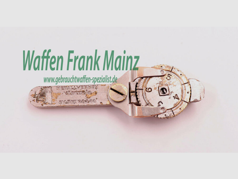 Metallverken Västeras Matchvisier für Schwedenmauser